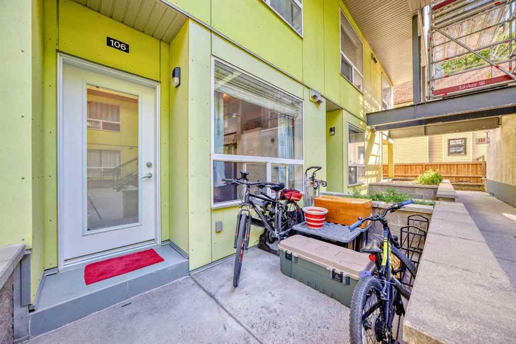 MLS® A2250882 - Unit #106 1740 9 Street NW in Mount Pleasant Calgary, Residential