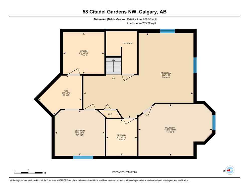 MLS® A2250892 - 58 Citadel Gardens NW in Citadel Calgary, Residential