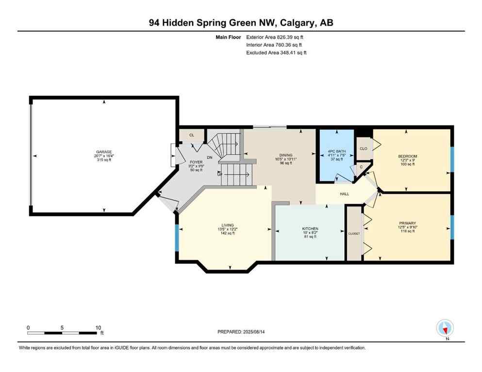 MLS® A2250948 - 94 Hidden Spring Green NW in Hidden Valley Calgary, Residential