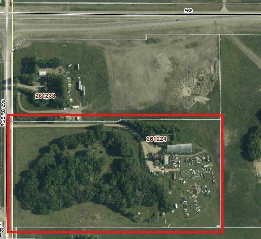MLS® A2251047 - 261224 Range Road 290   in NONE Rural Rocky View County, Land