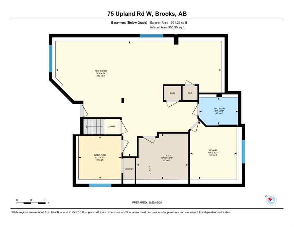 MLS® A2251054 - 75 Upland Road W in Uplands Brooks, Residential