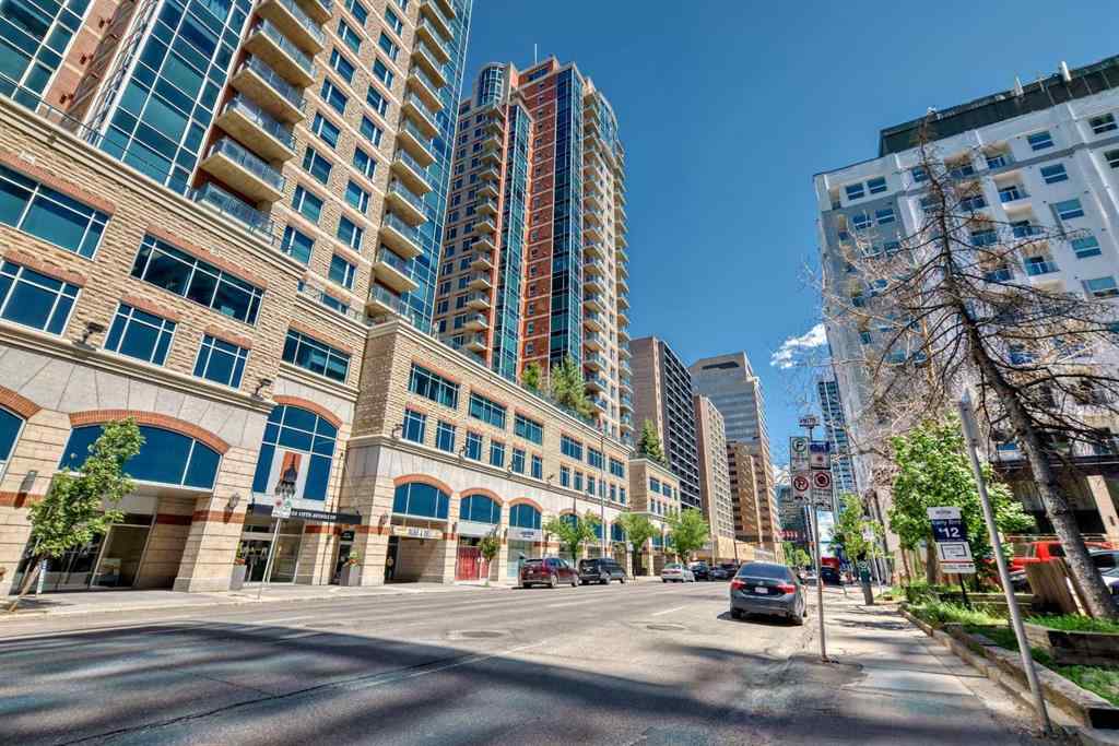 MLS® A2251057 - Unit #1407 910 5 Avenue SW in Downtown Commercial Core Calgary, Residential