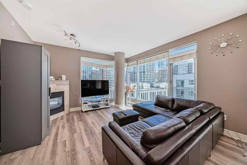 MLS® A2251057 - Unit #1407 910 5 Avenue SW in Downtown Commercial Core Calgary, Residential