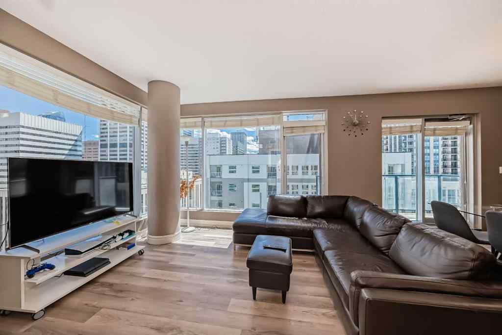 MLS® A2251057 - Unit #1407 910 5 Avenue SW in Downtown Commercial Core Calgary, Residential