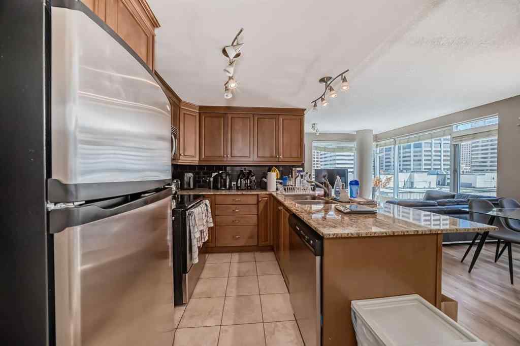 MLS® A2251057 - Unit #1407 910 5 Avenue SW in Downtown Commercial Core Calgary, Residential