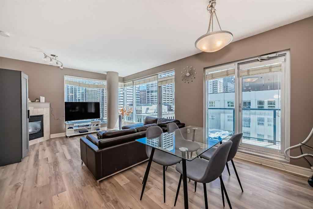 MLS® A2251057 - Unit #1407 910 5 Avenue SW in Downtown Commercial Core Calgary, Residential