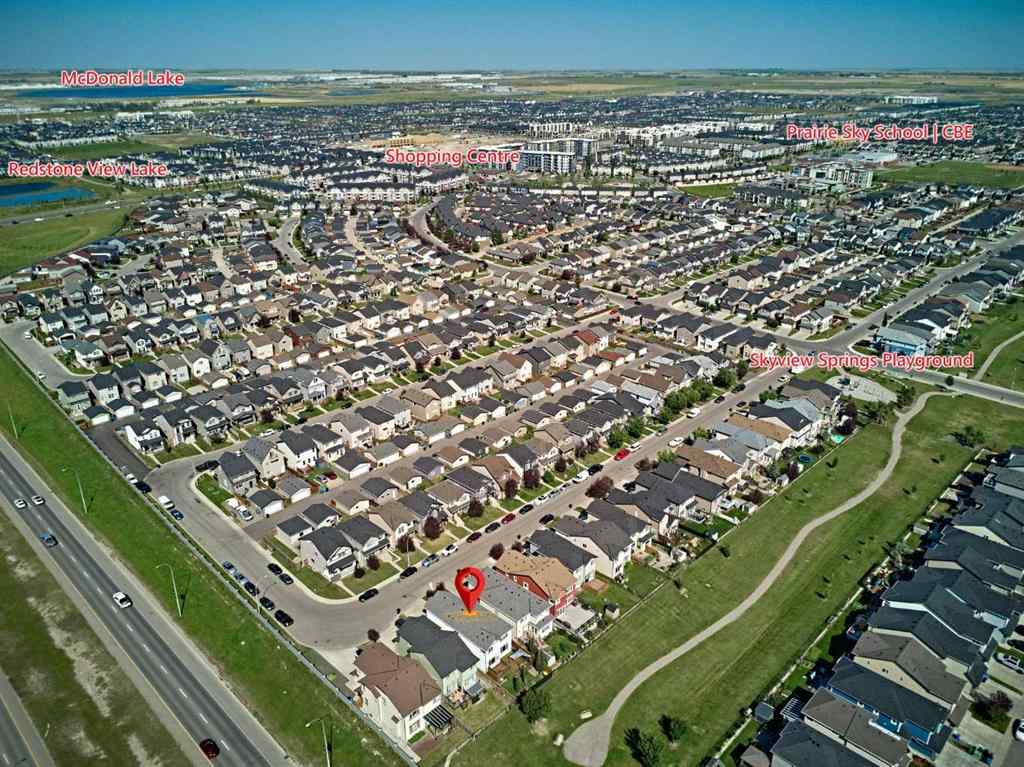 MLS® A2251060 - 68 Skyview Springs Crescent NE in Skyview Ranch Calgary, Residential