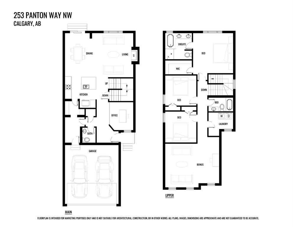 MLS® A2251068 - 253 Panton Way NW in Panorama Hills Calgary, Residential