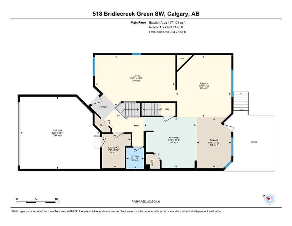 MLS® A2251104 - 518 Bridlecreek Green SW in Bridlewood Calgary, Residential