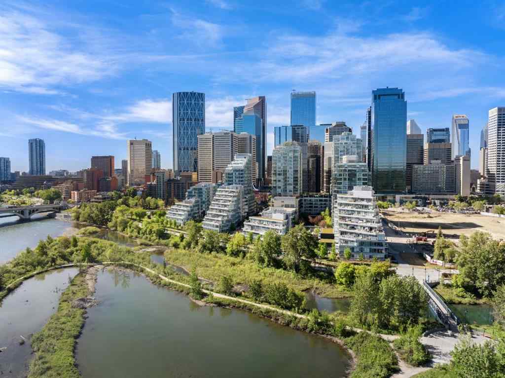 MLS® A2251109 - Unit #102 88 Waterfront Mews SW in Chinatown Calgary, Residential
