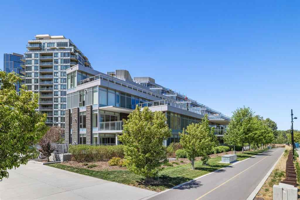 MLS® A2251109 - Unit #102 88 Waterfront Mews SW in Chinatown Calgary, Residential