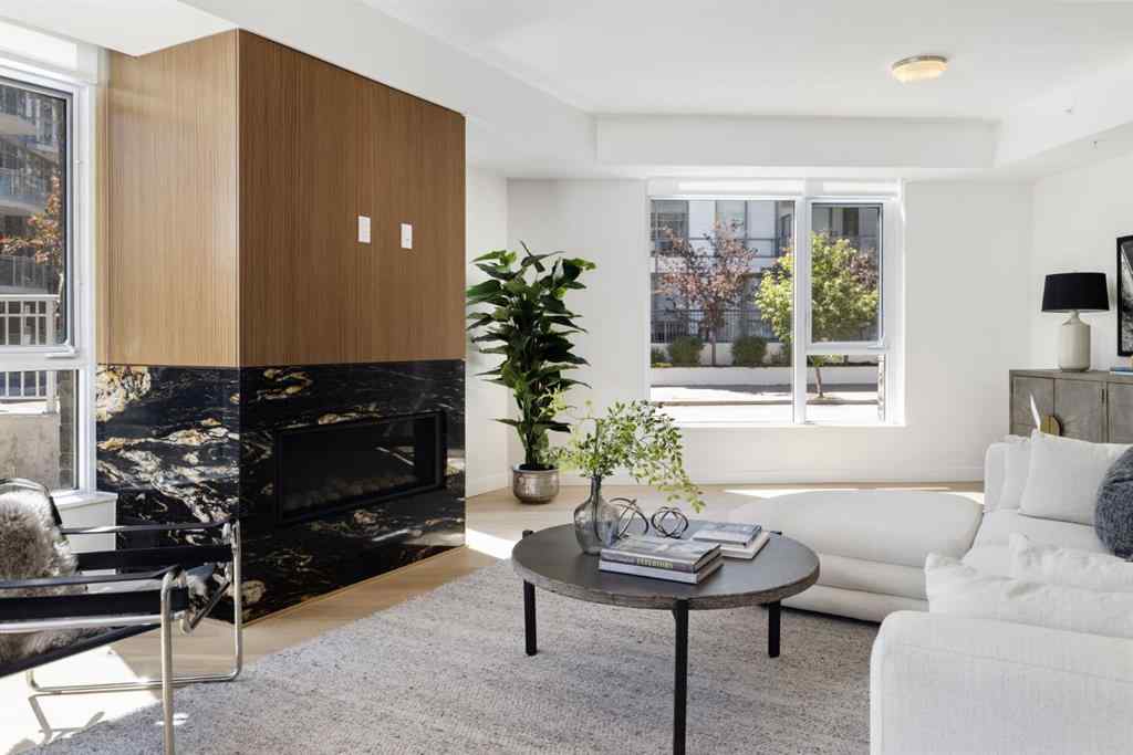MLS® A2251109 - Unit #102 88 Waterfront Mews SW in Chinatown Calgary, Residential