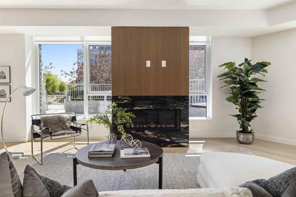 MLS® A2251109 - Unit #102 88 Waterfront Mews SW in Chinatown Calgary, Residential