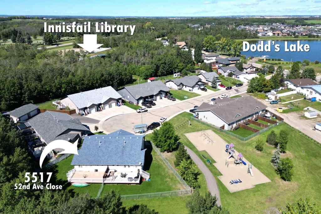 MLS® A2251133 - 5517 52 Avenue Close  in Dodds Lake Innisfail, Residential