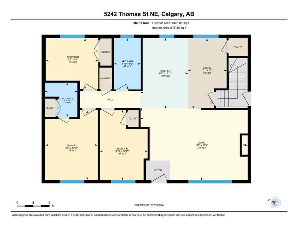 MLS® A2251145 - 5242 Thomas Street NE in Thorncliffe Calgary, Residential
