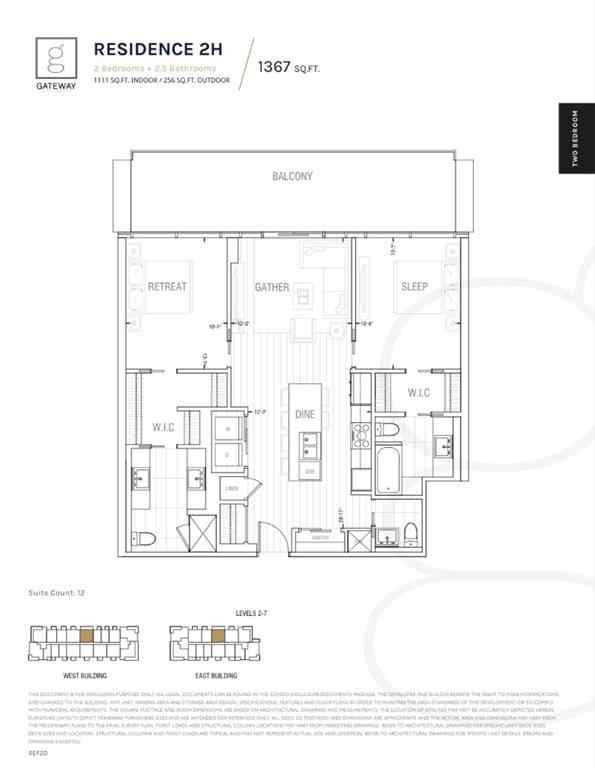 MLS® A2251215 - Unit #709 8505 Broadcast Avenue SW in West Springs Calgary, Residential