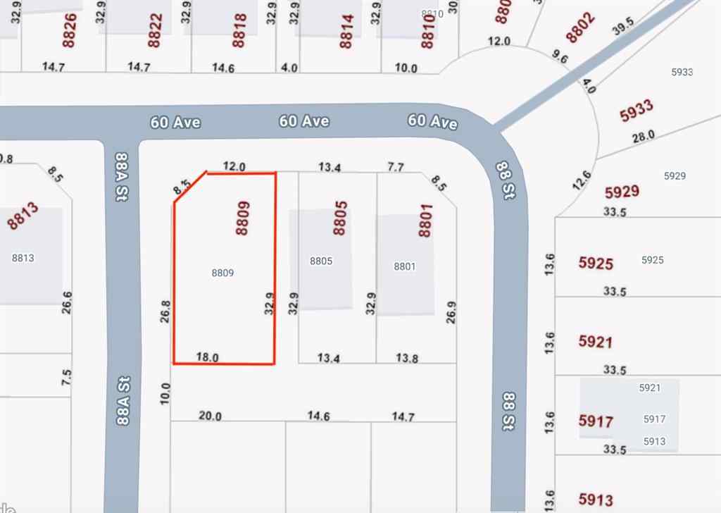 MLS® A2251224 - 8809 60 Avenue  in Summerside Grande Prairie, Land