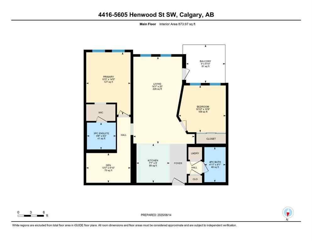 MLS® A2251247 - Unit #4416 5605 Henwood Street SW in Garrison Green Calgary, Residential
