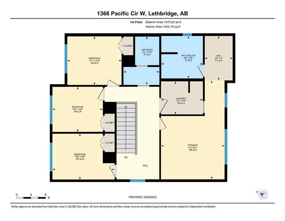 MLS® A2251300 - 1366 Pacific Circle W in Garry Station Lethbridge, Residential