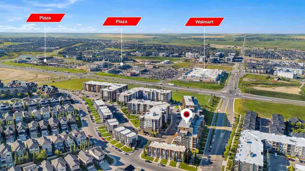MLS® A2251304 - Unit #312 10 Kincora Glen Park NW in Kincora Calgary, Residential