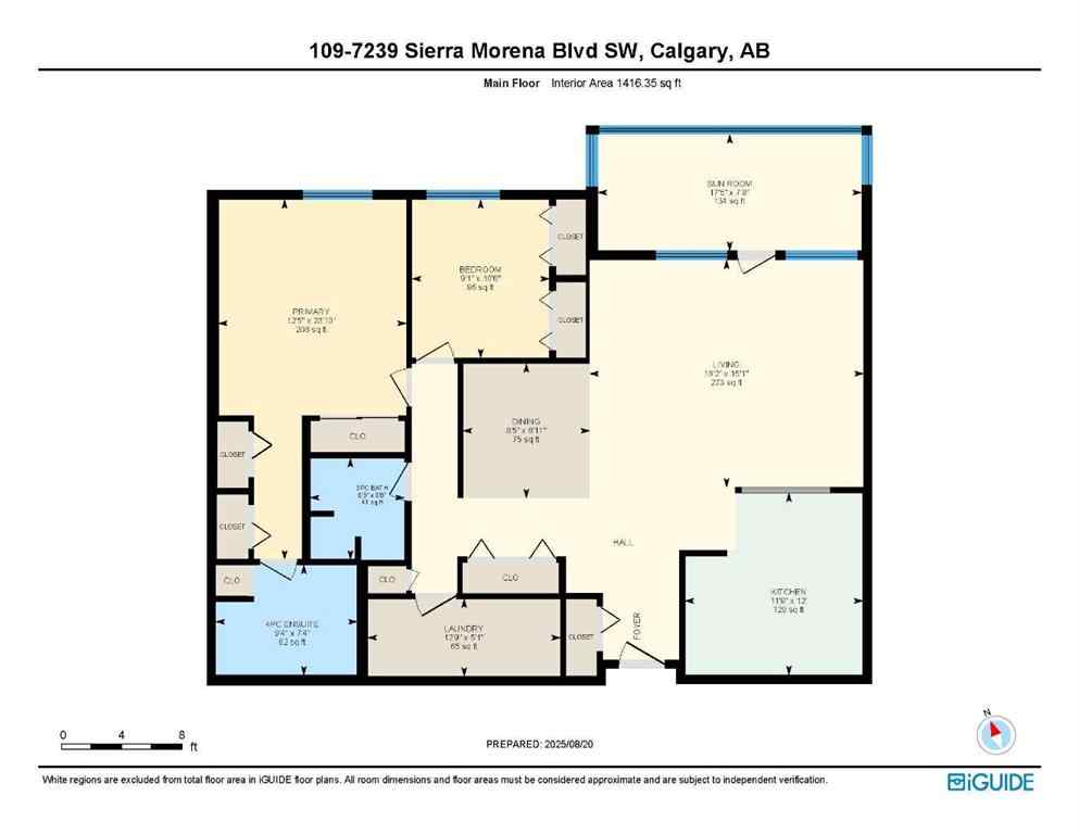 MLS® A2251307 - Unit #109 7239 Sierra Morena Boulevard SW in Signal Hill Calgary, Residential
