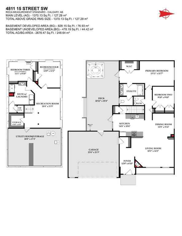 MLS® A2251354 - 4811 15 Street SW in Altadore Calgary, Residential