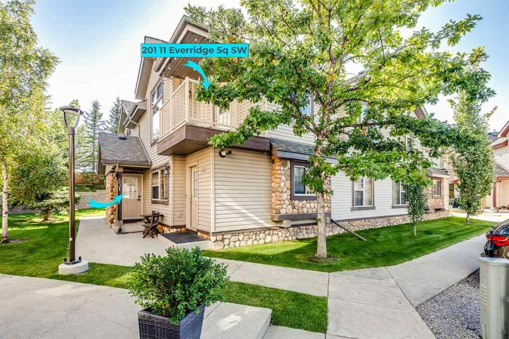 MLS® A2251367 - Unit #201 11 Everridge Square SW in Evergreen Calgary, Residential