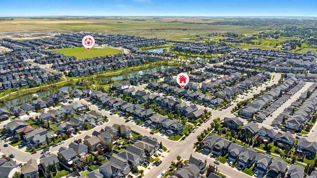 MLS® A2251393 - 124 Kingsbridge Way SE in Kings Heights Airdrie, Residential