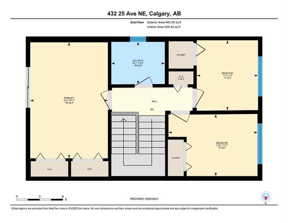 MLS® A2251411 - 432 25 Avenue NE in Winston Heights/Mountview Calgary, Residential