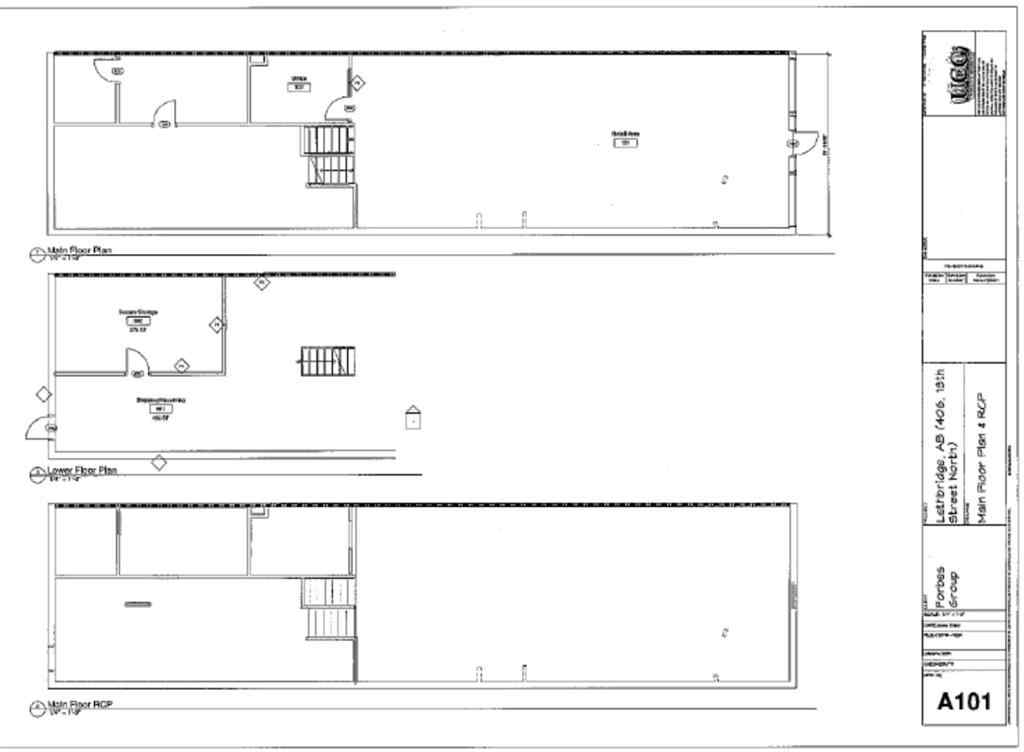 MLS® A2251420 - 406 13 Street N in Senator Buchanan Lethbridge, Commercial