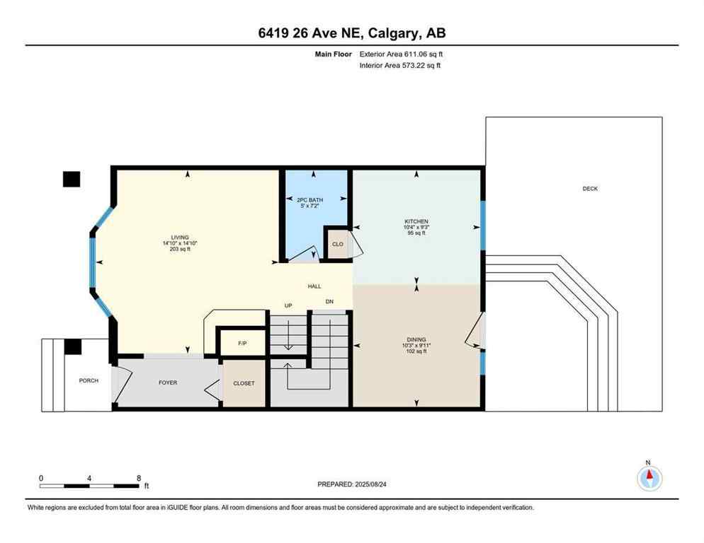MLS® A2251446 - 6419 26 Avenue NE in Pineridge Calgary, Residential