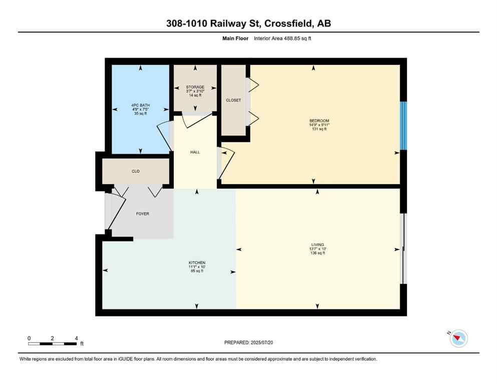 MLS® A2251454 - Unit #308 1010 Railway Street  in NONE Crossfield, Residential