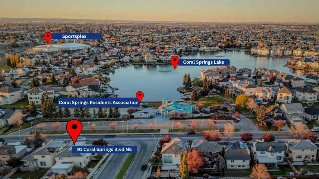 MLS® A2251467 - 91 Coral Springs Boulevard NE in Coral Springs Calgary, Residential