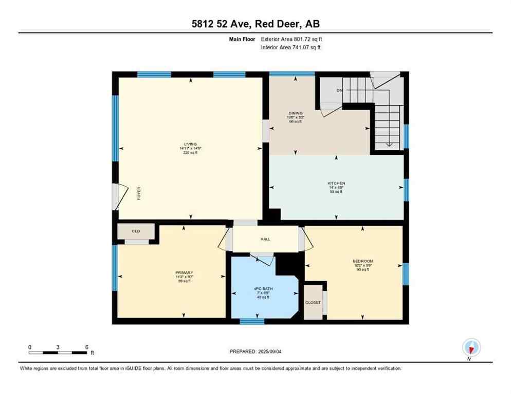 MLS® A2251476 - 5812 52 Avenue  in Riverside Meadows Red Deer, Residential