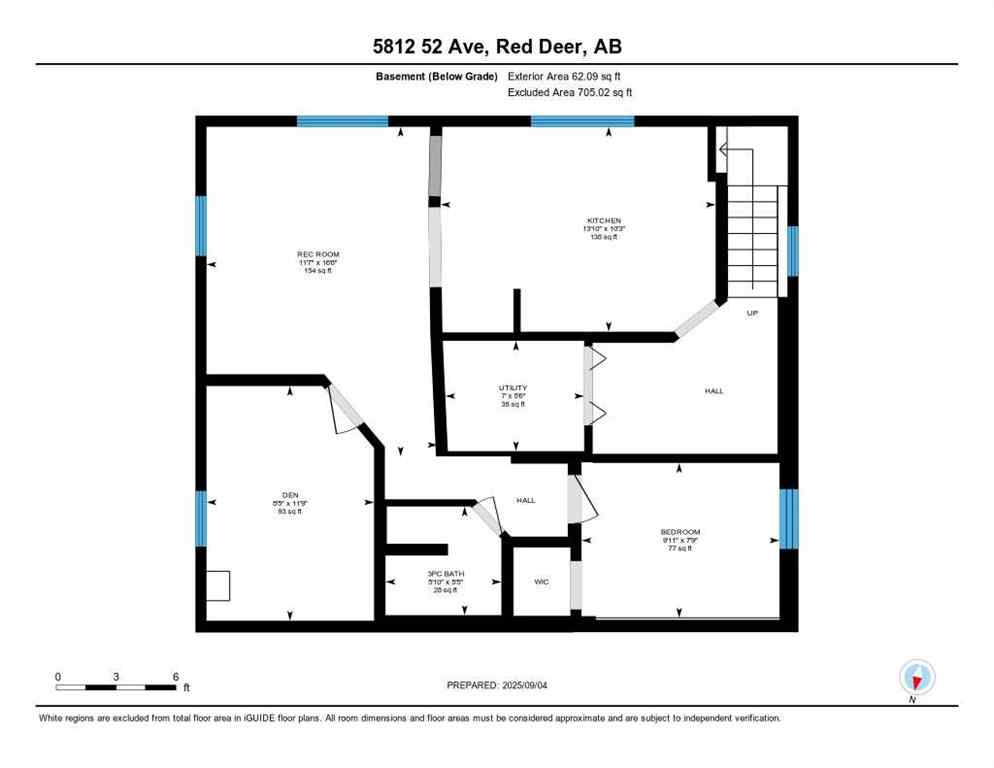 MLS® A2251476 - 5812 52 Avenue  in Riverside Meadows Red Deer, Residential