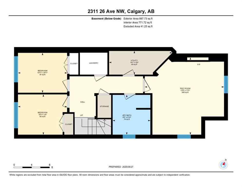 MLS® A2251490 - 2311 26 Avenue NW in Banff Trail Calgary, Residential