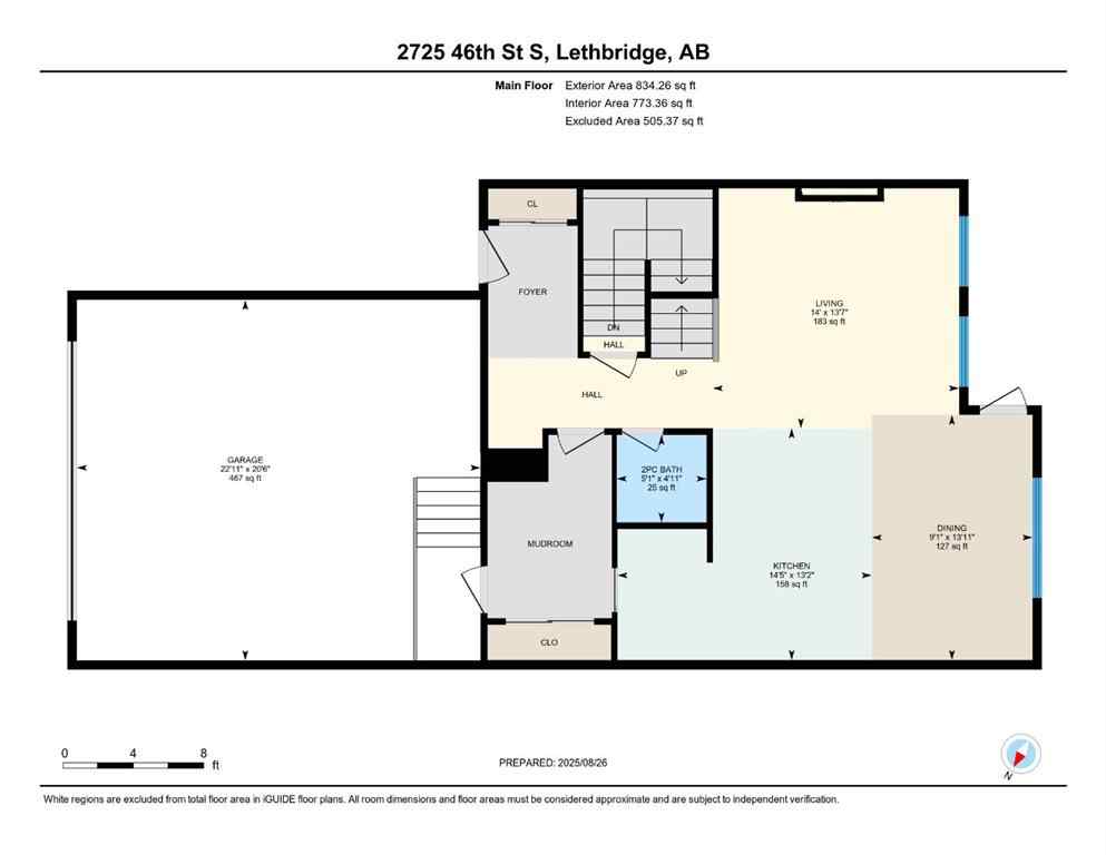 MLS® A2251492 - 2725 46 Street S in Discovery Lethbridge, Residential