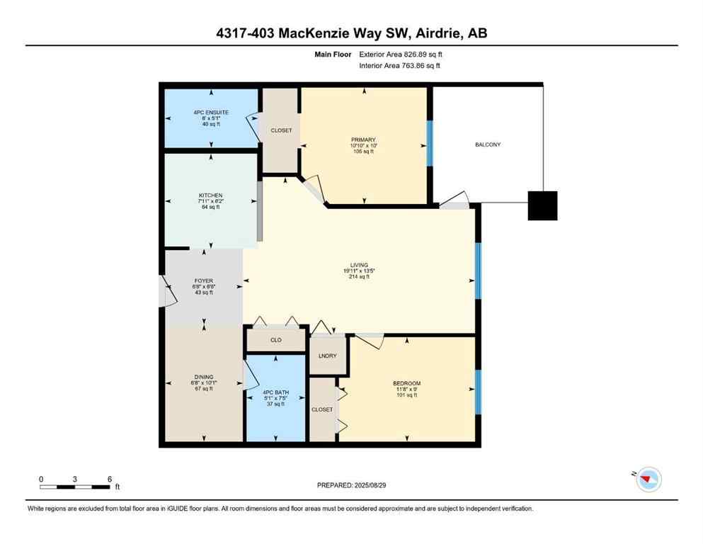 MLS® A2251504 - Unit #4317 403 Mackenzie Way SW in Downtown Airdrie, Residential