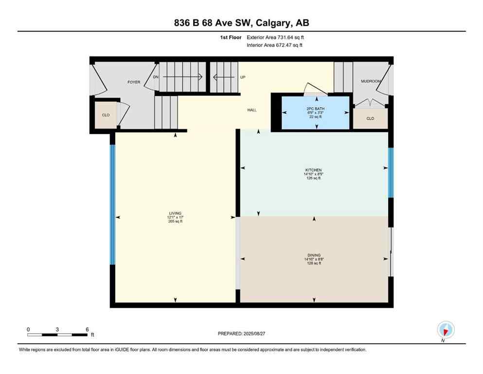 MLS® A2251576 - 836B 68 Avenue SW in Kingsland Calgary, Residential