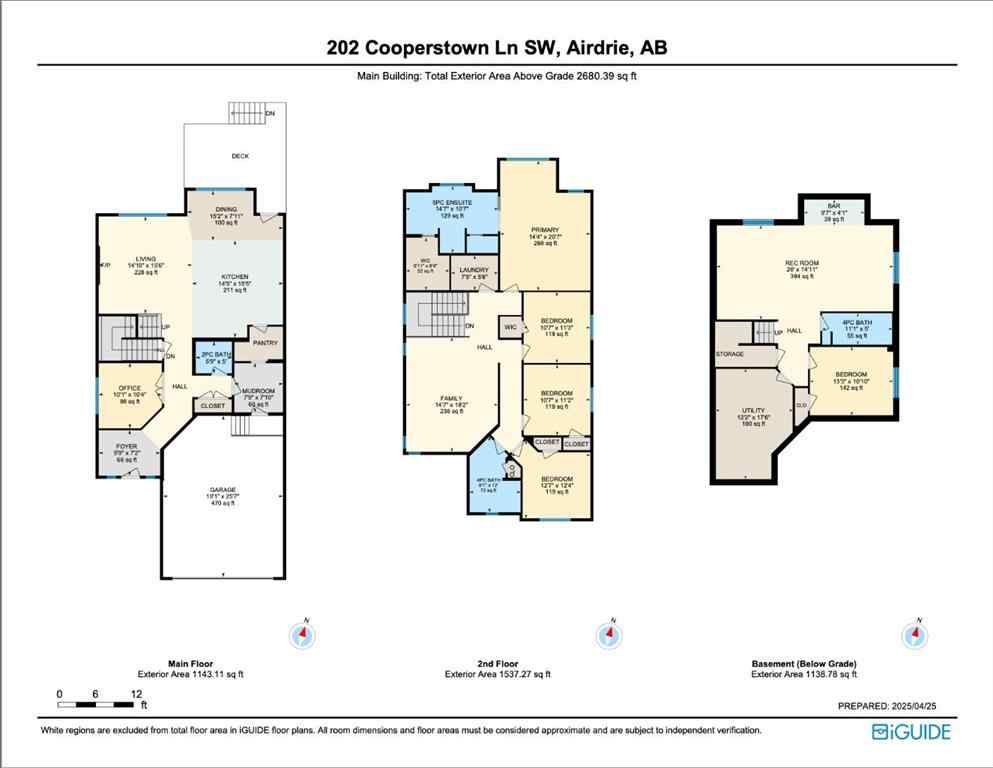 MLS® A2251599 - 202 Cooperstown Lane SW in Coopers Crossing Airdrie, Residential