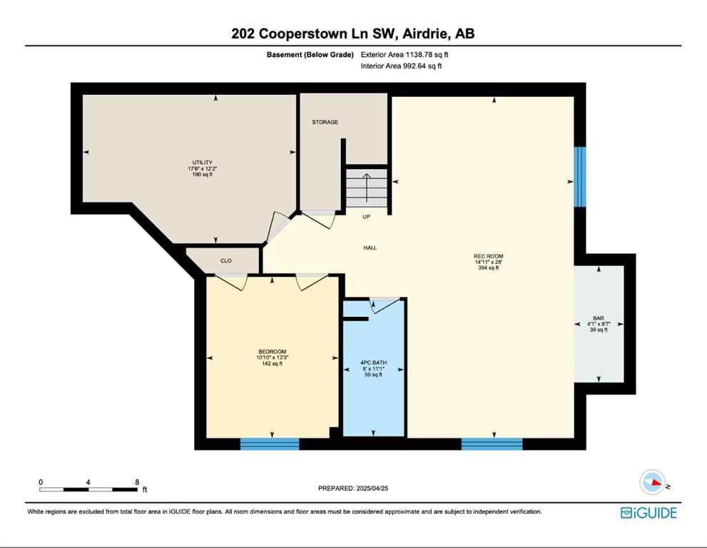 MLS® A2251599 - 202 Cooperstown Lane SW in Coopers Crossing Airdrie, Residential
