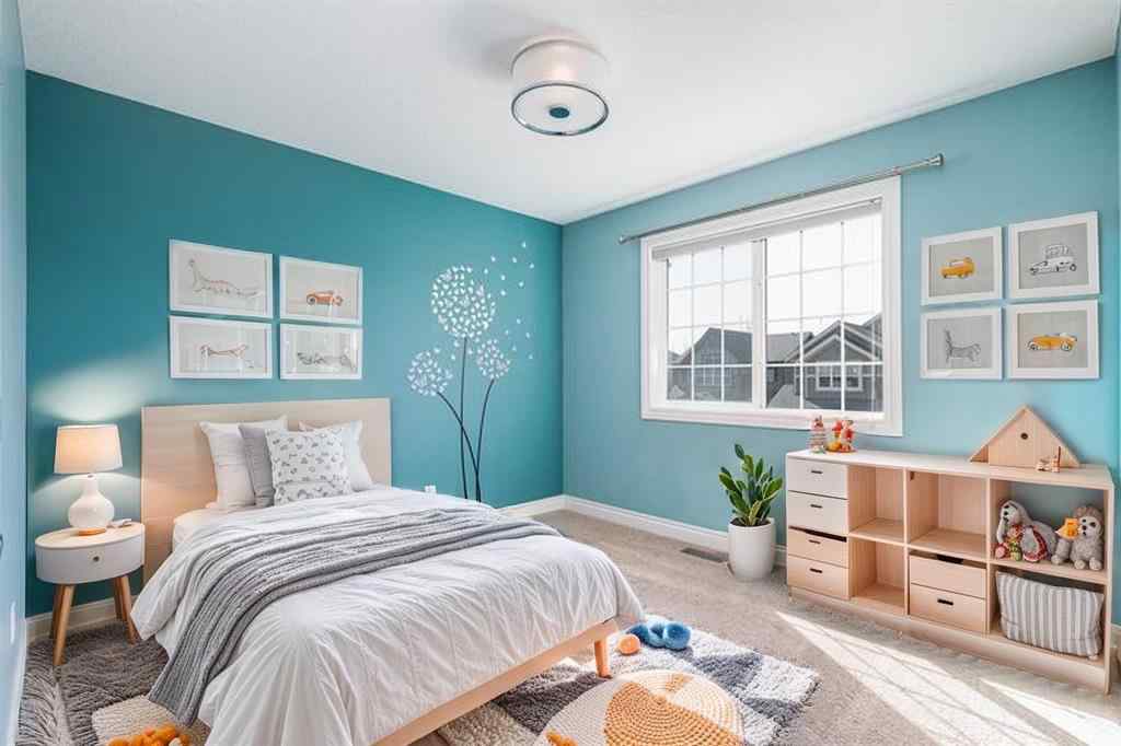 MLS® A2251599 - 202 Cooperstown Lane SW in Coopers Crossing Airdrie, Residential