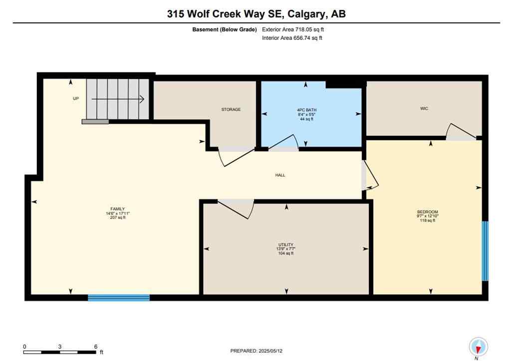 MLS® A2251613 - 315 Wolf Creek Way SE in Wolf Willow Calgary, Residential