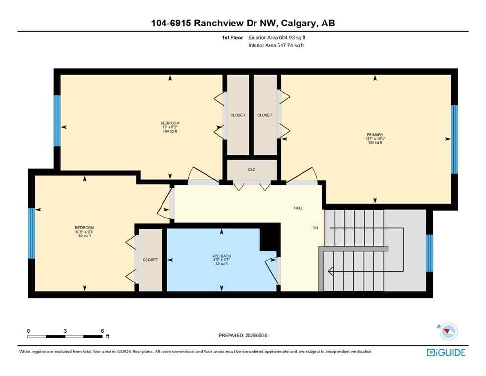 MLS® A2251651 - Unit #104 6915 Ranchview Drive NW in Ranchlands Calgary, Residential