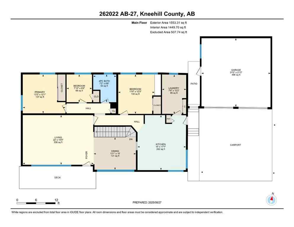 MLS® A2251664 - 262022 HWY 27   in NONE Rural Kneehill County, Residential