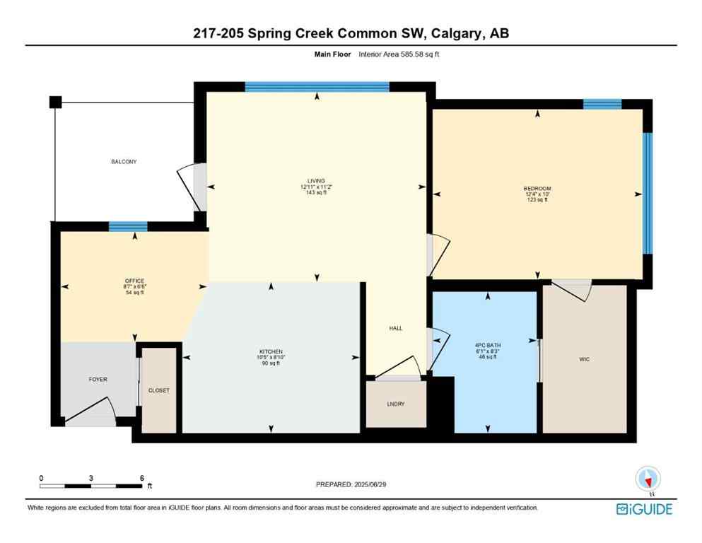 MLS® A2251676 - Unit #217 205 Spring Creek Common SW in Springbank Hill Calgary, Residential