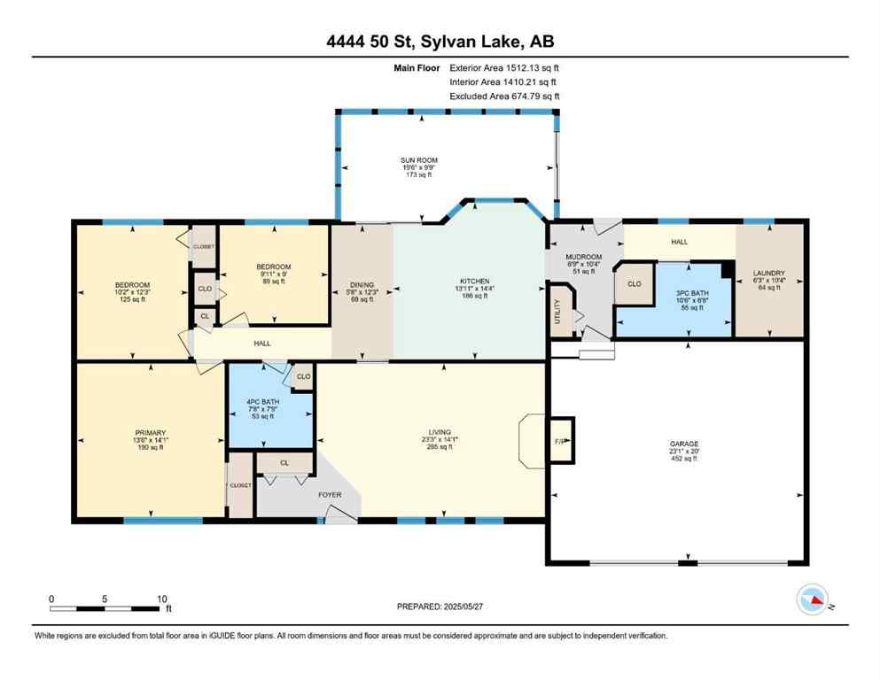 MLS® A2251725 - 4444 50 Street  in Downtown Sylvan Lake, Residential