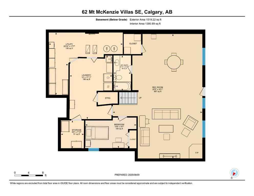 MLS® A2251754 - 62 Mt Mckenzie Villas SE in McKenzie Lake Calgary, Residential