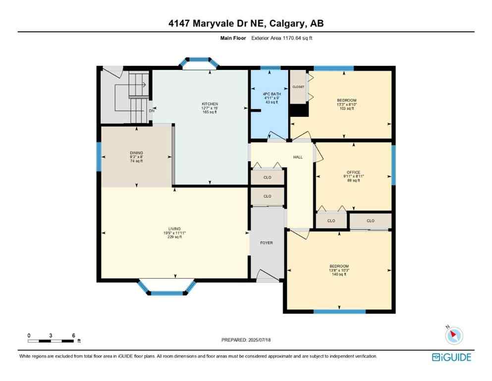 MLS® A2251790 - 4147 Maryvale Drive NE in Marlborough Calgary, Residential