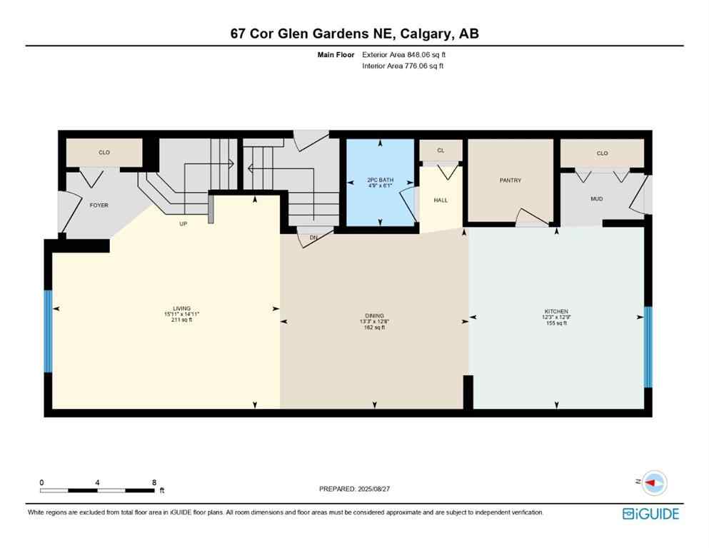 MLS® A2251799 - 67 Corner Glen Gardens NE in Cornerstone Calgary, Residential